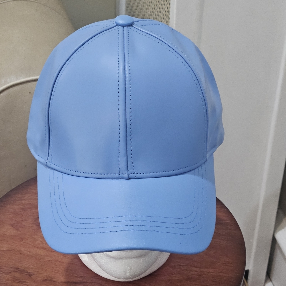 Leather cap